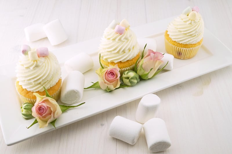 Mini Succulent Cupcakes